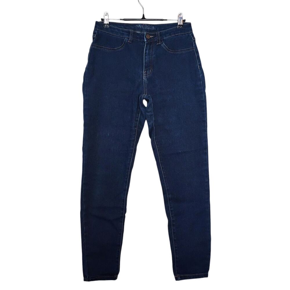 Wild Fable Womens High Rise Jegging Skinny Jeans Size 4 Dark Blue Stretch